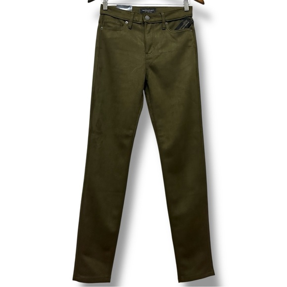 175 Banana Republic | NWT Women’s Olive Green High-Rise Skinny Pants (Size 25/0) - Picture 3 of 13